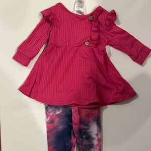 Blueberi Boulevard outfit with matching headband